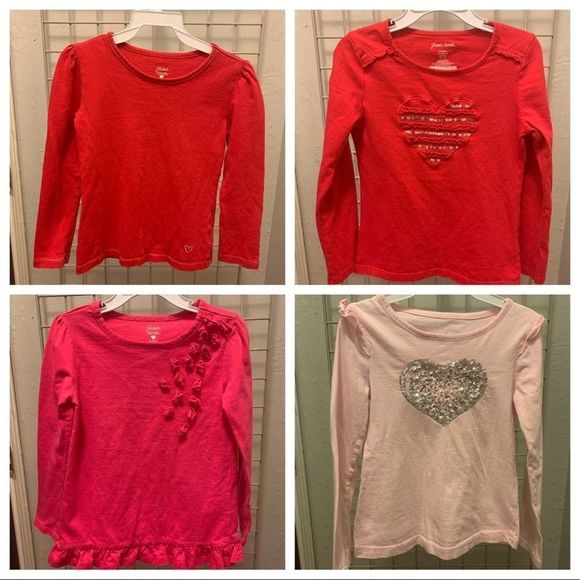 Set of 4 L/S Fashion Tops - Picture 1 of 12